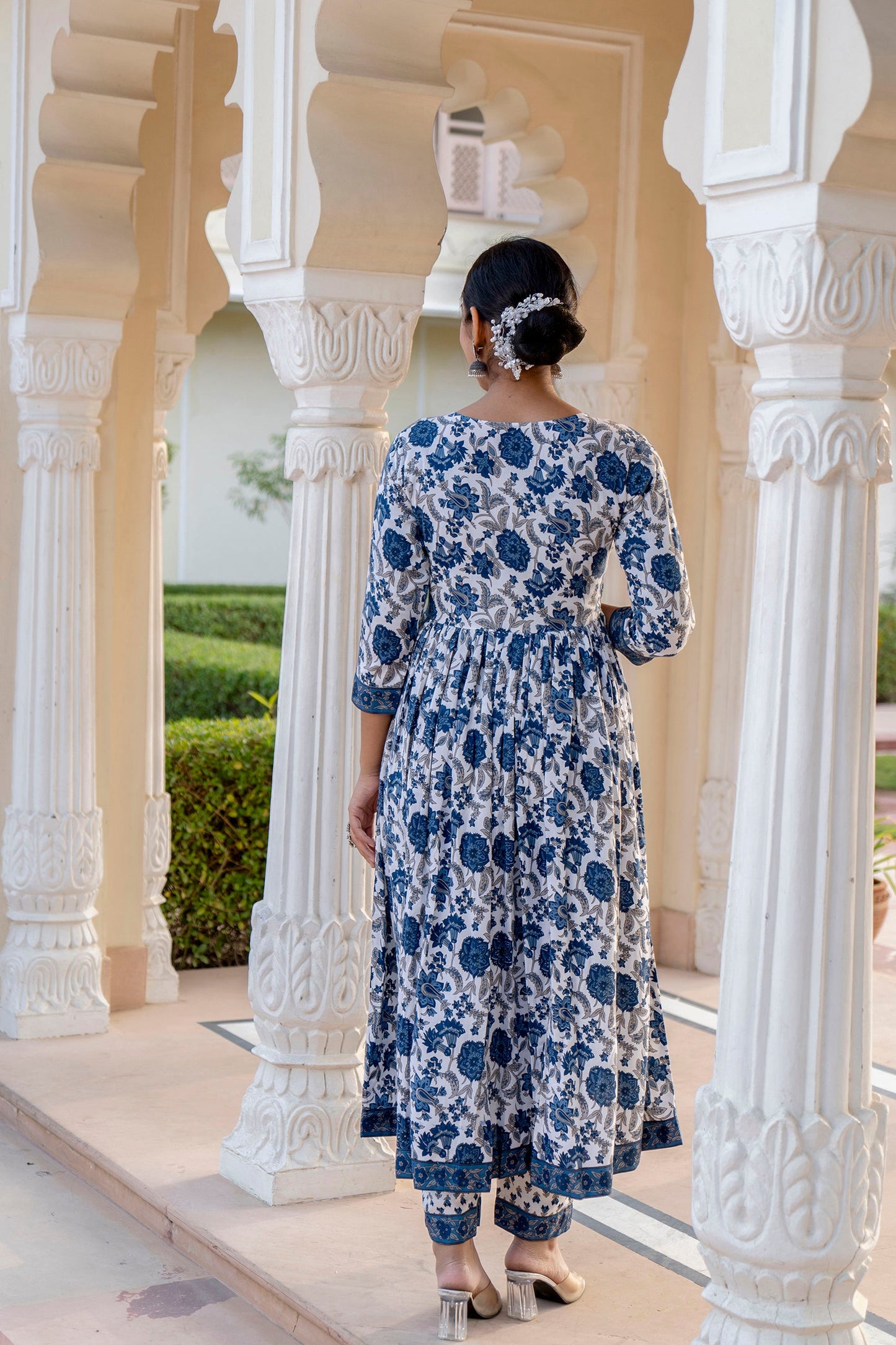 Women Printed Kurta Set With Pant and dupatta